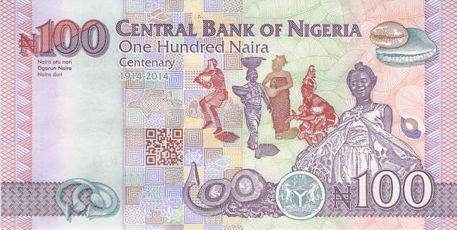 100 Naira 2014